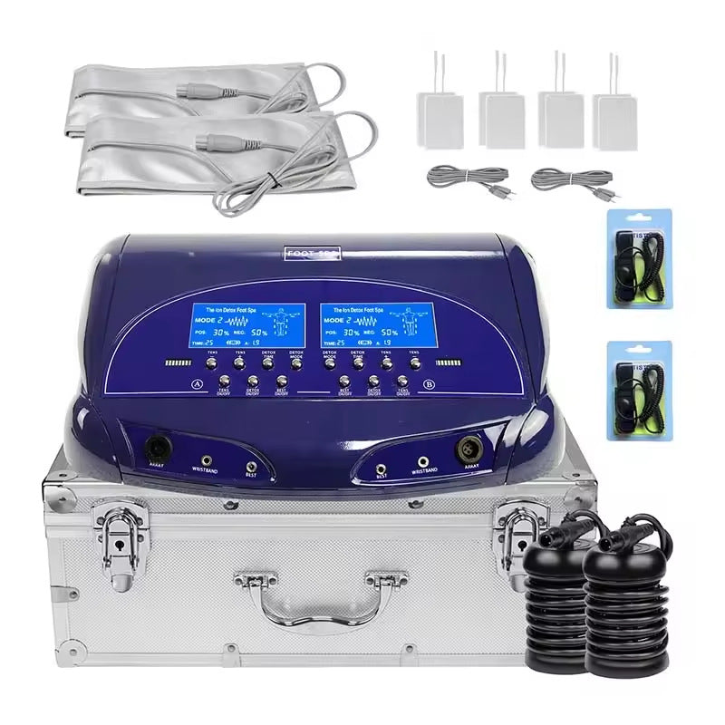 JYTOP Dual Life Detox Machine Salon Spa Ionic Foot Bath Detox Foot
