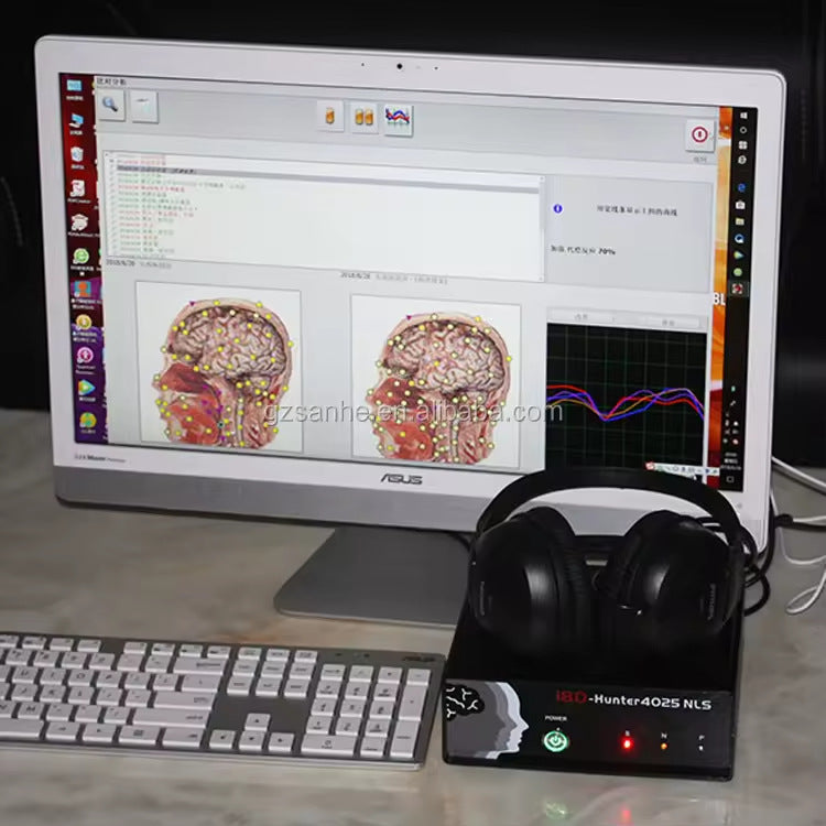 1432 Organs Full Body Health Analyzer Black Germany Spanish