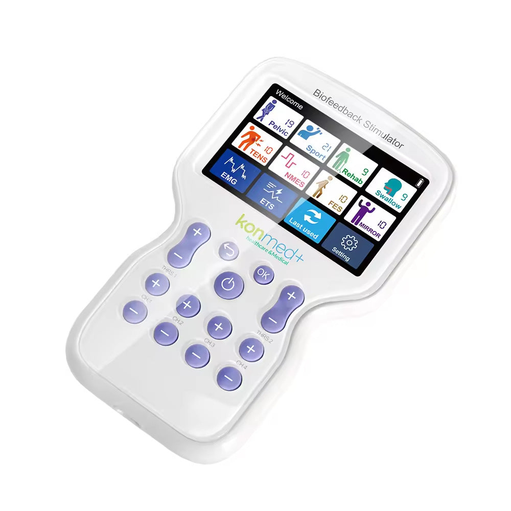 KM580 Touch Screen Four Channels EMG Biofeedback Stimulator