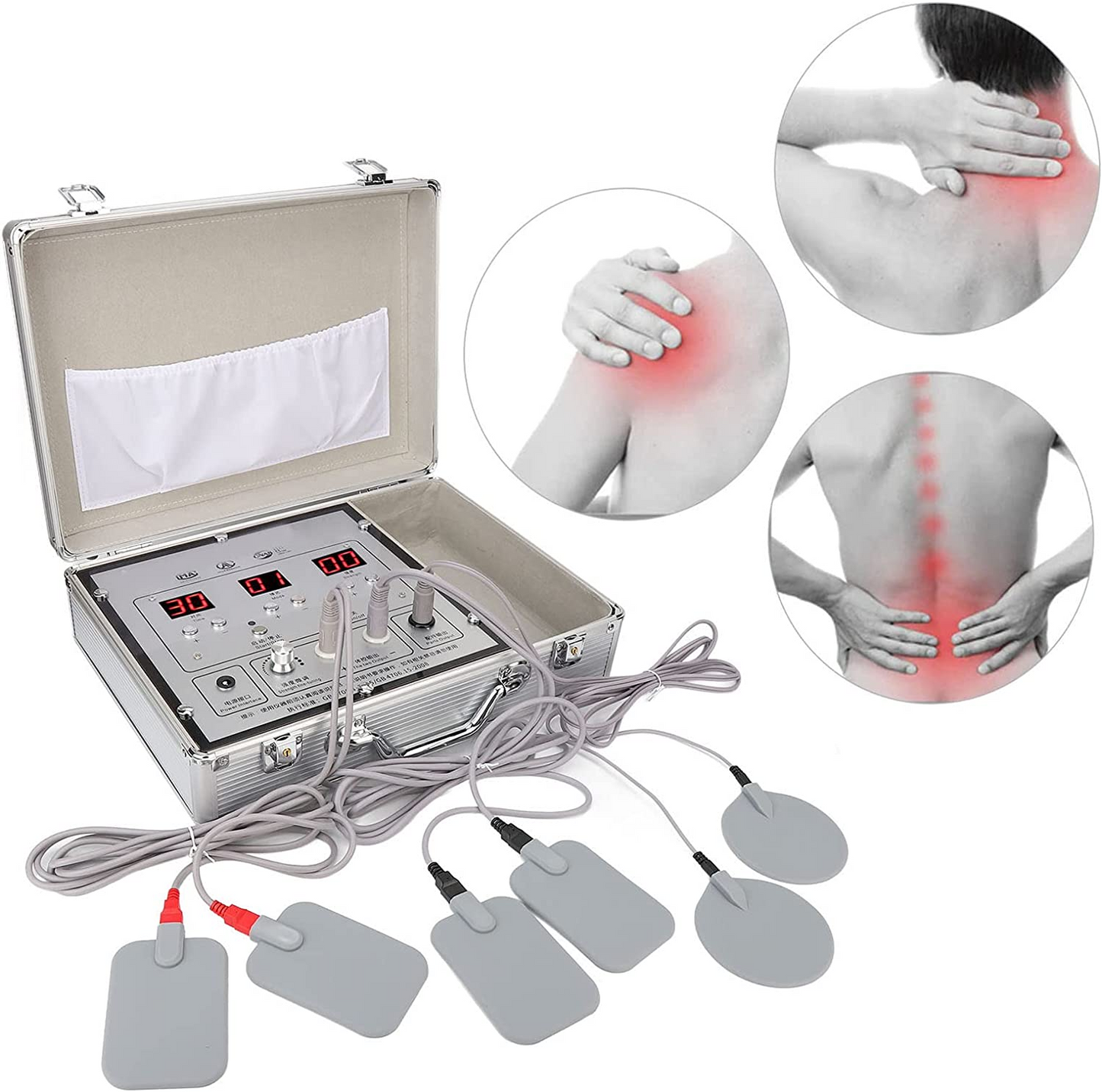 JYTOP DDS Multi-Function Bioelectric Physiotherapy Instrument Body Meridian Dredge Pulse Electrotherapy Device for Exercise