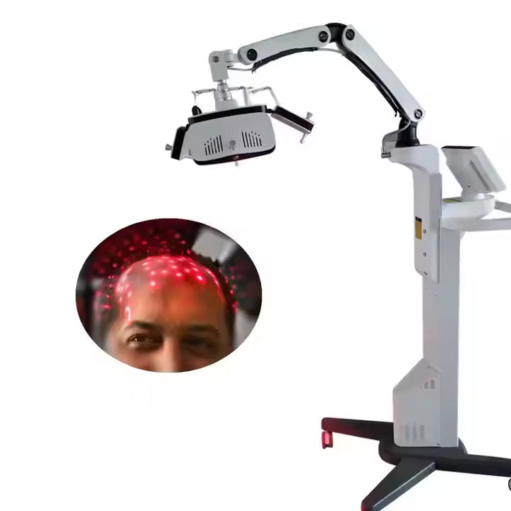 JYTOP KN-8000A CE Cleared Low Level Therapy 650nm Hair Regrowth Machine 424 PCS LLLT Cold Laser Technology for Hair Alopecia