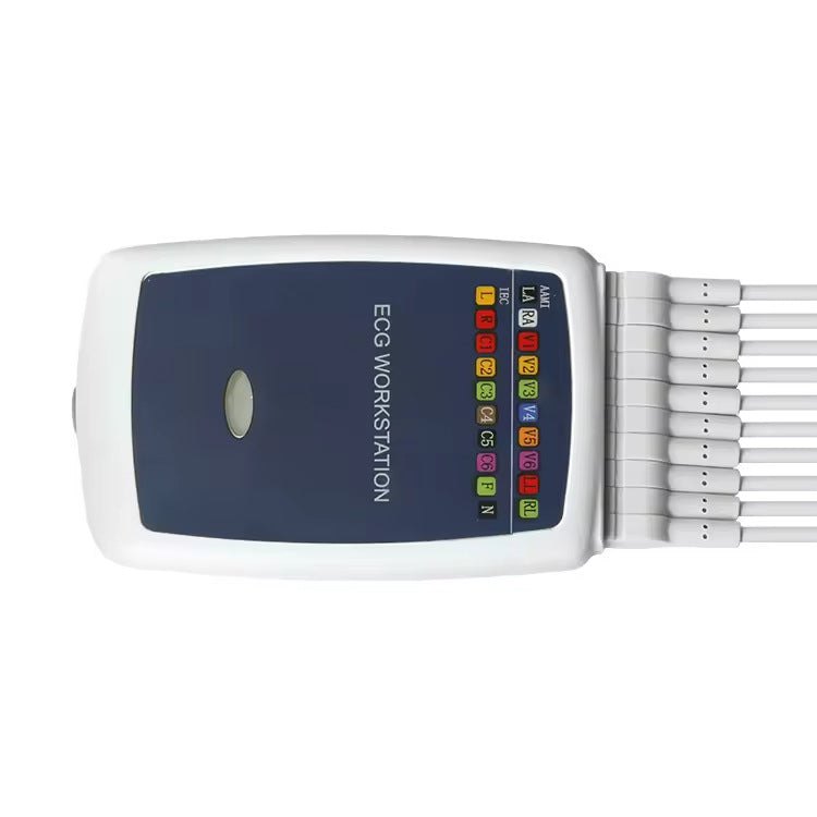 JYTOP 8000GW Bt Portable Handheld ECG EKG Workstation 12 Leads ECG Data
