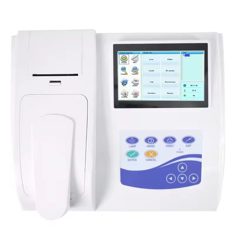 BC300 Veterinary Equipment Semi Automatic VET Bio Chemistry Blood Analyzer