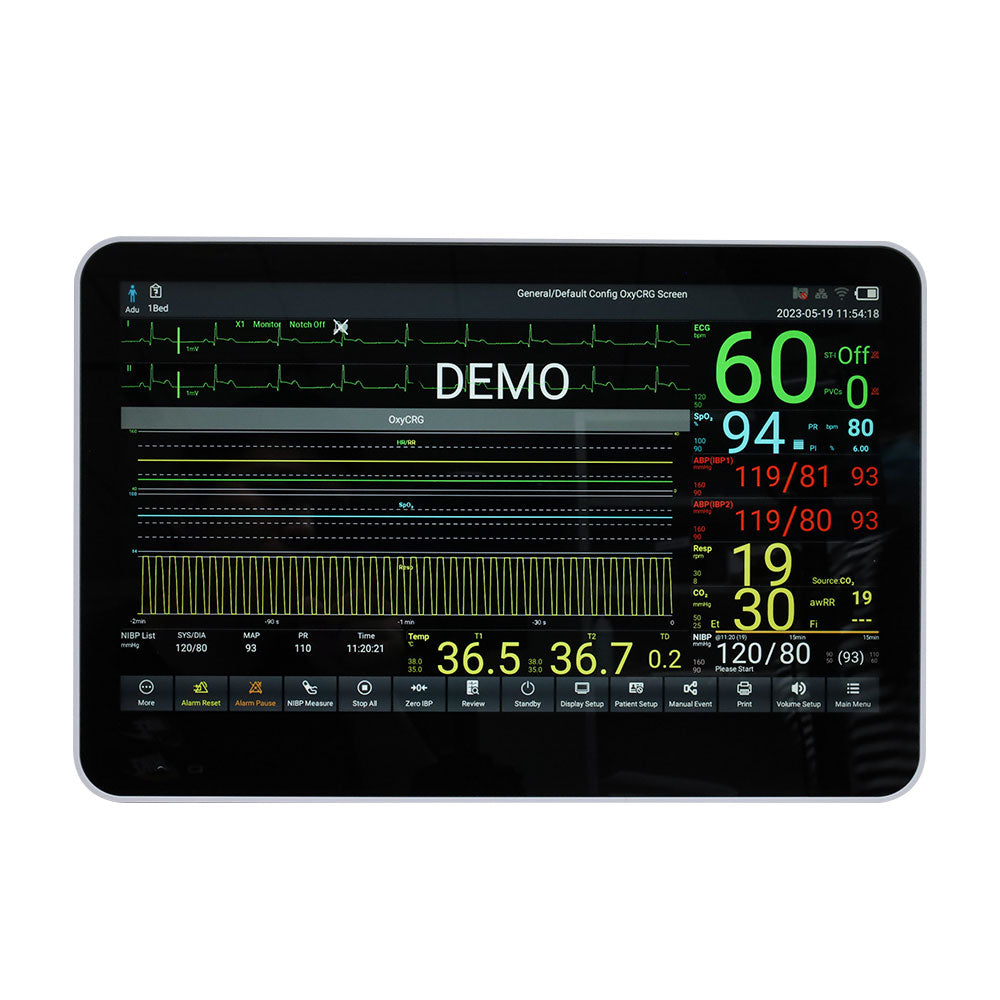 CONTEC CMS8500 Multiparameter Portable Vital Sign Monitor Cardioc Patient Monitor