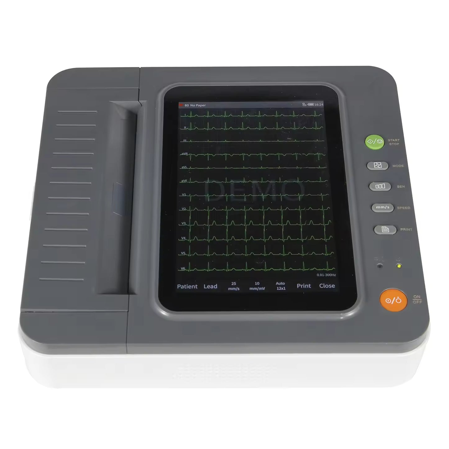 JYTOP E12 Ecg Monitor Digital Electrocardiograma Portatil 12 Canales