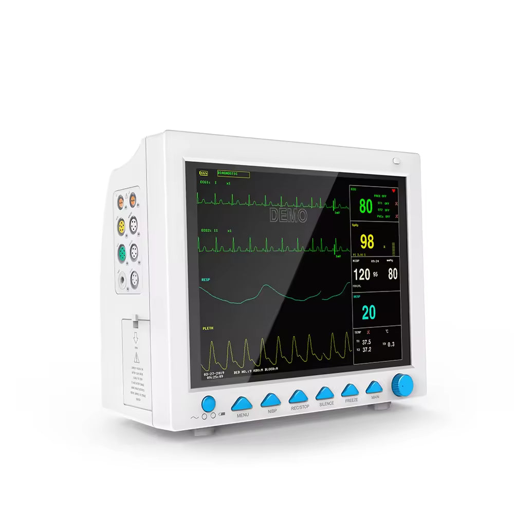 CMS8000VET Veterinary Vital Sign Monitor Multiparametro Vet Veterinary Monitor Device