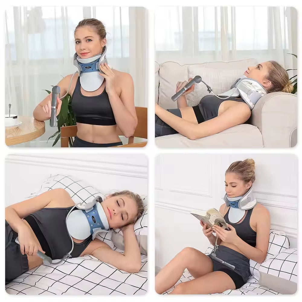 JYTOP China Portable Physiotherapy Belt Medical Orthopedic Neck Support for Cervical Vertebra Spine Traction and Correction Device