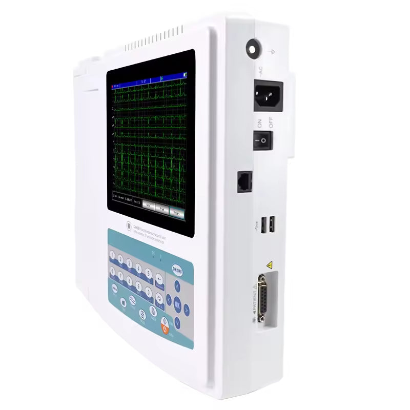 JYTOP ECG 1200G Electrocardiograph-Telemedicine