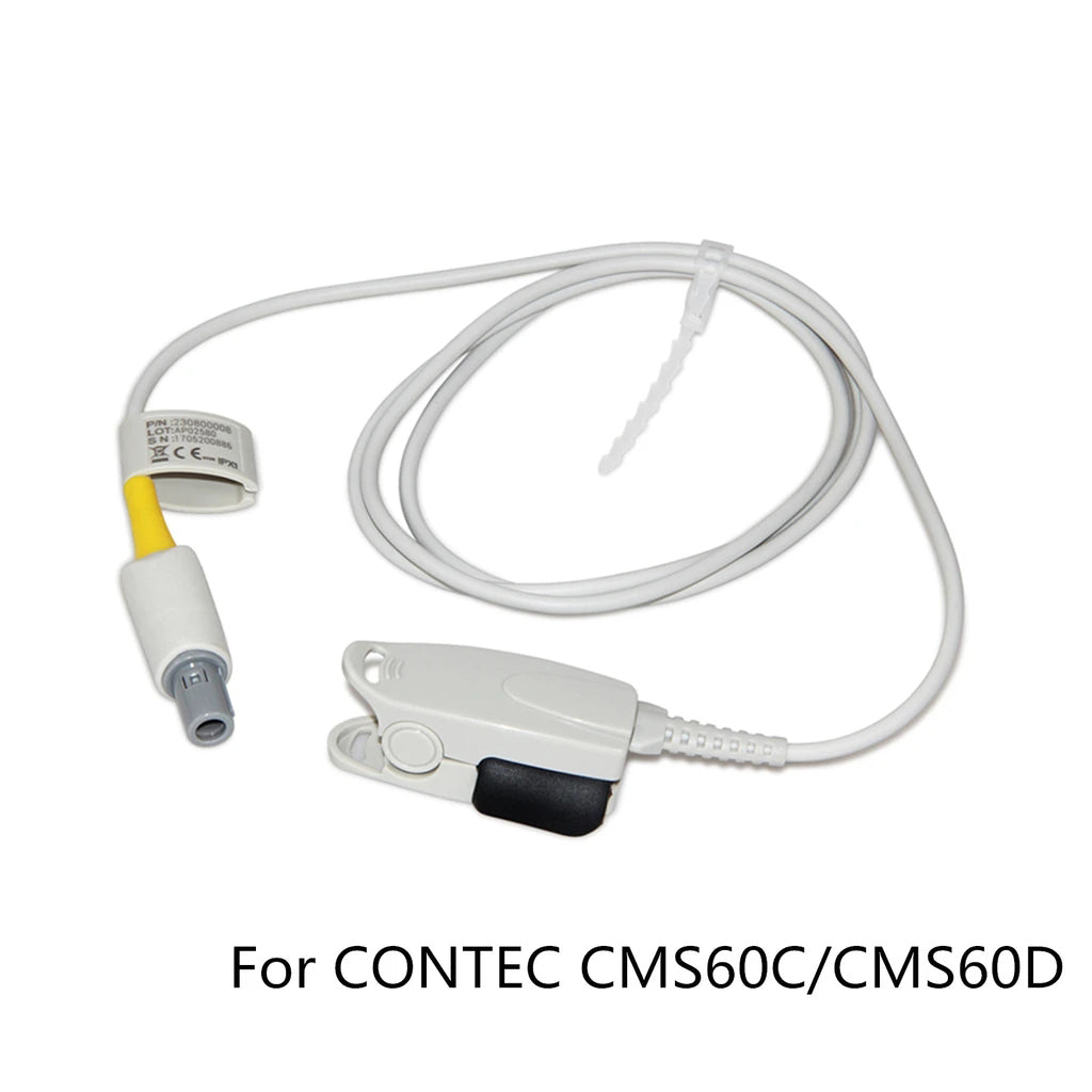 JYTOP Adult SpO2 Probe Reusable Sensor For CMS60C/CMS60D Oximeter