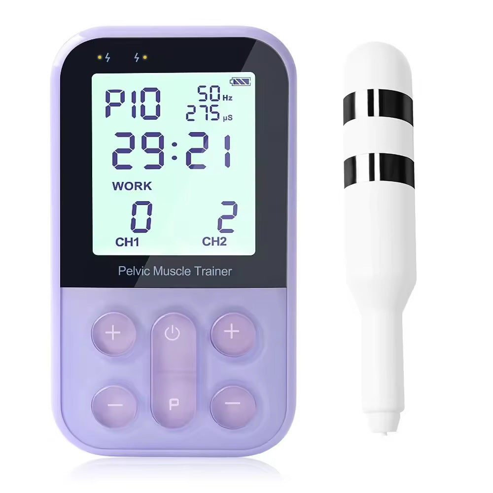 Dual Channel 17 Modes LCD Display Women Kegel Toner Pelvic