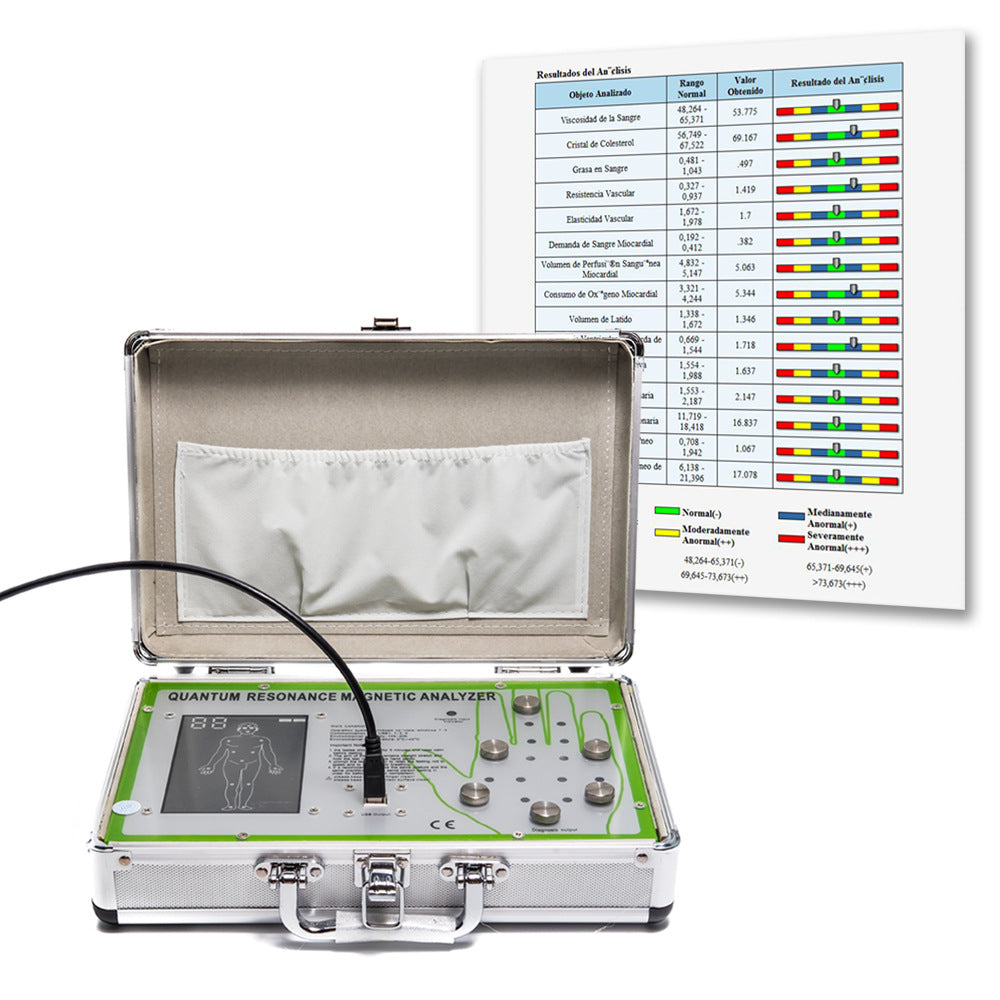 Quantum resonance magnetic analyzer 4th generation palm touch