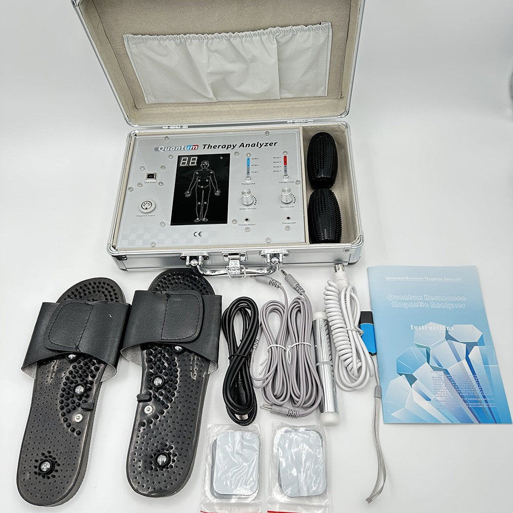 Multi-Language Support Mineral Analysis Vitamin Testing 53 Reports Adds Foot Hand Massage Therapy