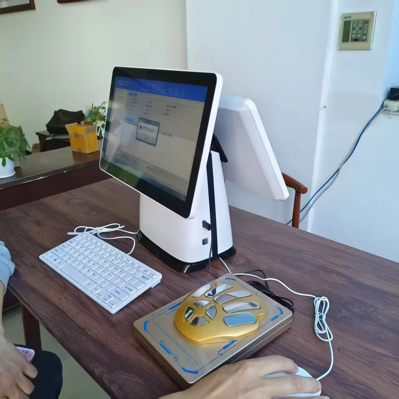 Dual-Screen Quantum Analyzer Scanner USB Desktop Rapid Healt