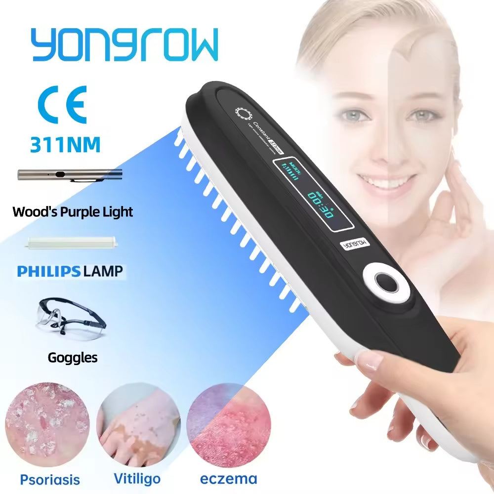 JYTOP UVB Phototherapy Device - 308nm/311nm Portable Lamp