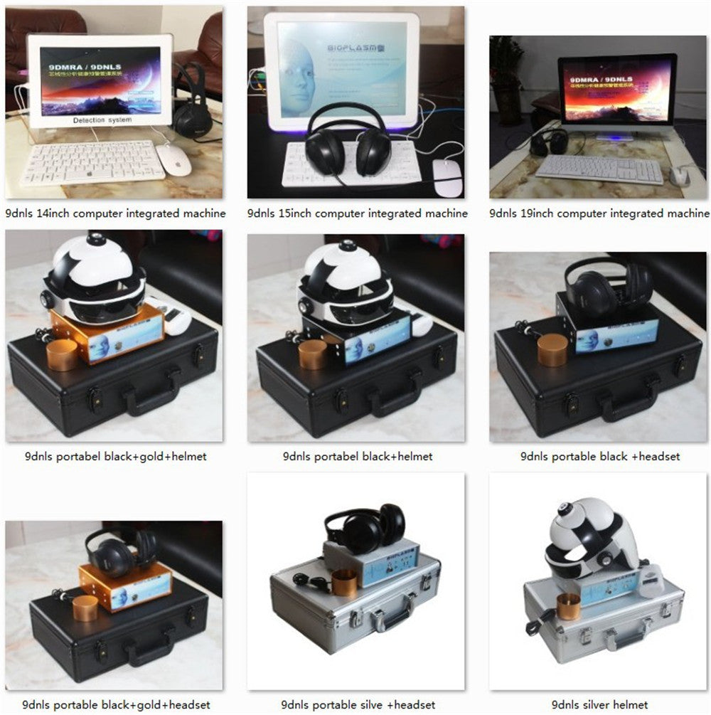 9D NLS Bioplasm Health Analyzer Targeted for Head and Body