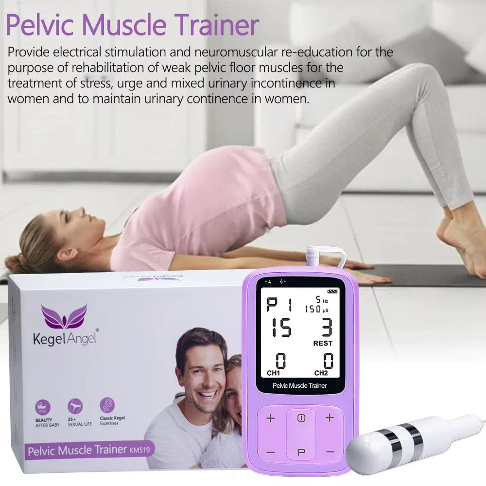 2 Channels 15 Modes Pelvic Muscle Electrical Trainer Kegel E