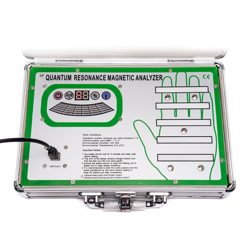 Quantum resonance magnetic analyzer 4th generation palm touch