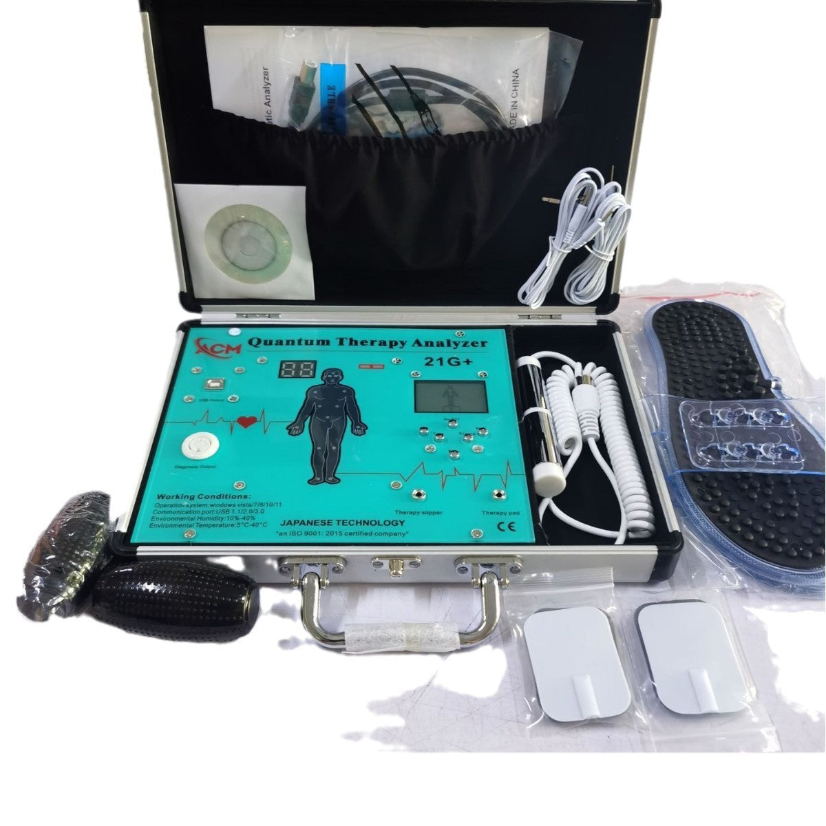 JYTOP 17G+ 21G+Quantum Magnetic Analyzer 2 in 1 Full Body Massager