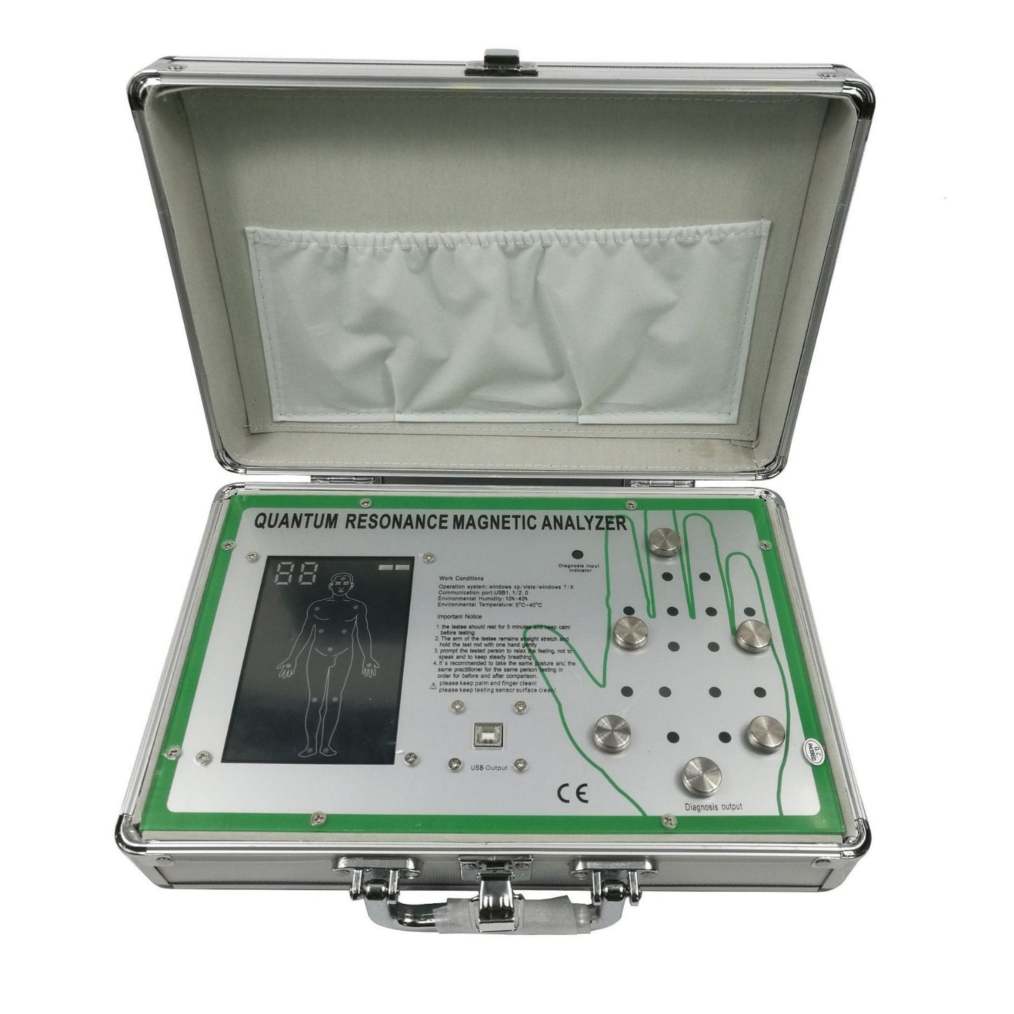 Quantum resonance magnetic analyzer 4th generation palm touch