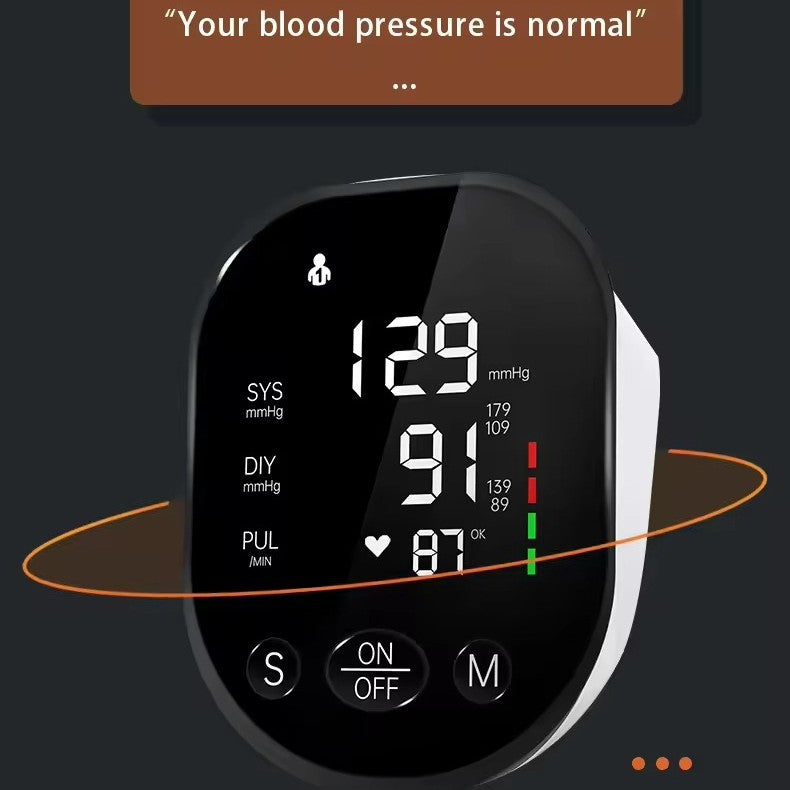 JYTOP Digital Blood Pressure Monitor Upper Arm Type BP Machine