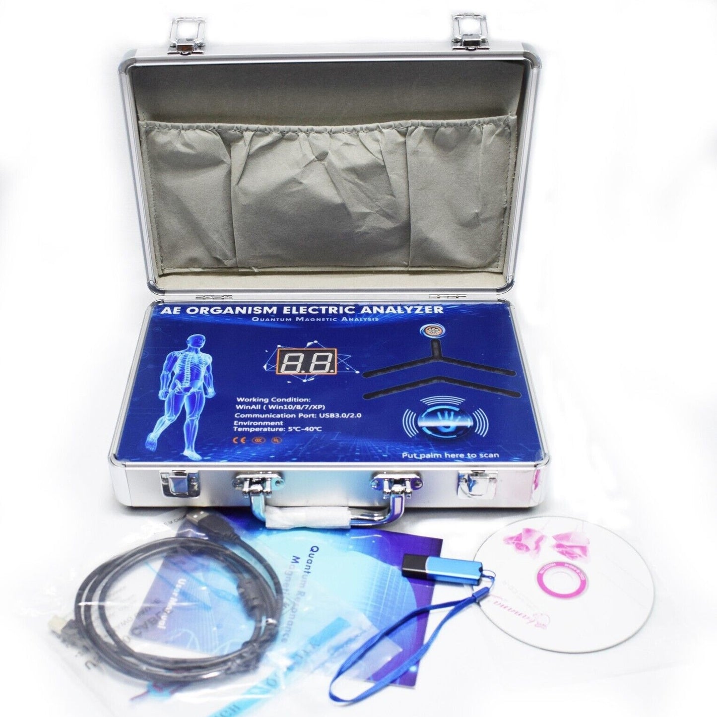 Latest 9th Generation Quantum Bio Resonance Analyzer Magnetic