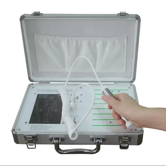 New technique Hand touch Quantum Magnetic Resonance Body Analyzer