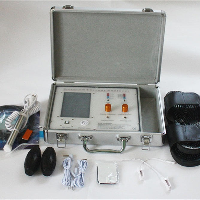 Quantum Magnetic Resonance Analyser Machine Body Therapy