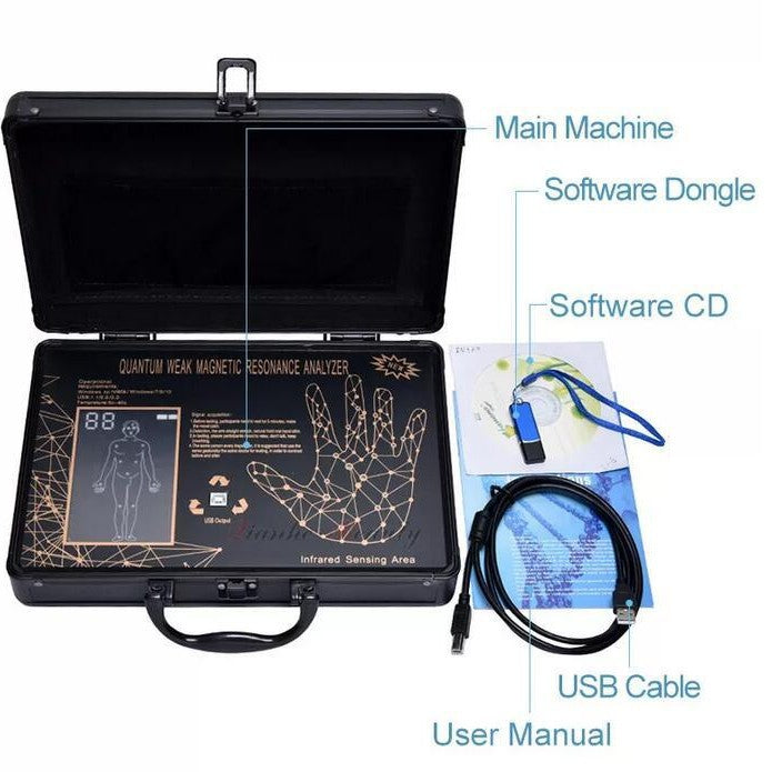 Quantum Magnetic Resonance Body Analyzer Body Health Detecto