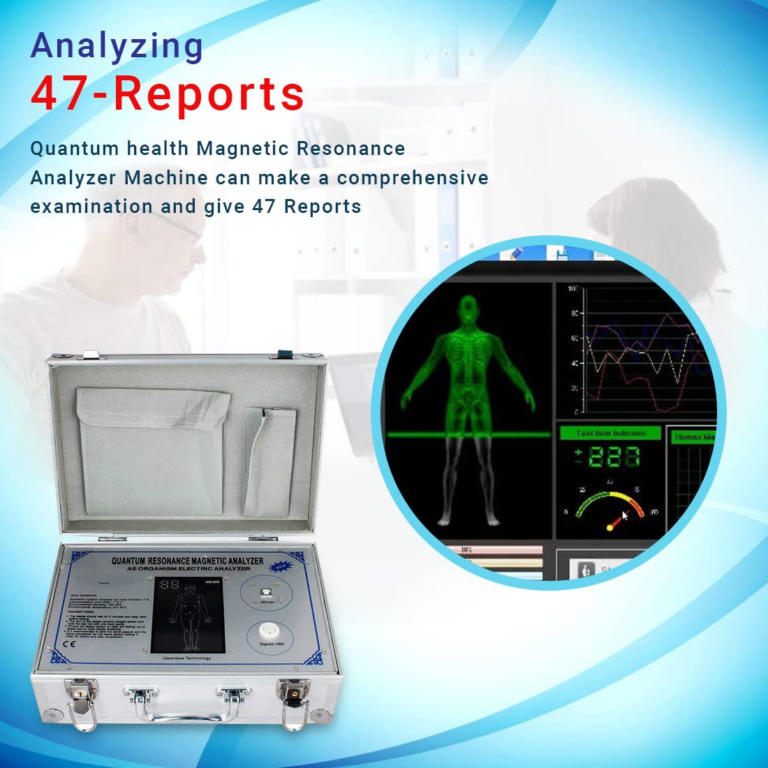 Quantum Health test Machine Quantum Bio Scanner Quantum Reso