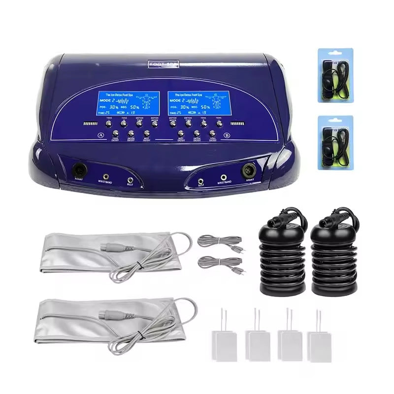 JYTOP Dual Life Detox Machine Salon Spa Ionic Foot Bath Detox Foot