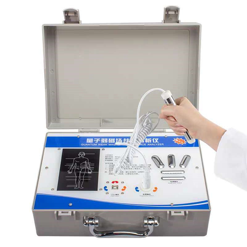 Hand Touch Quantum Resonance Body Scanner Magnetic Analyzer