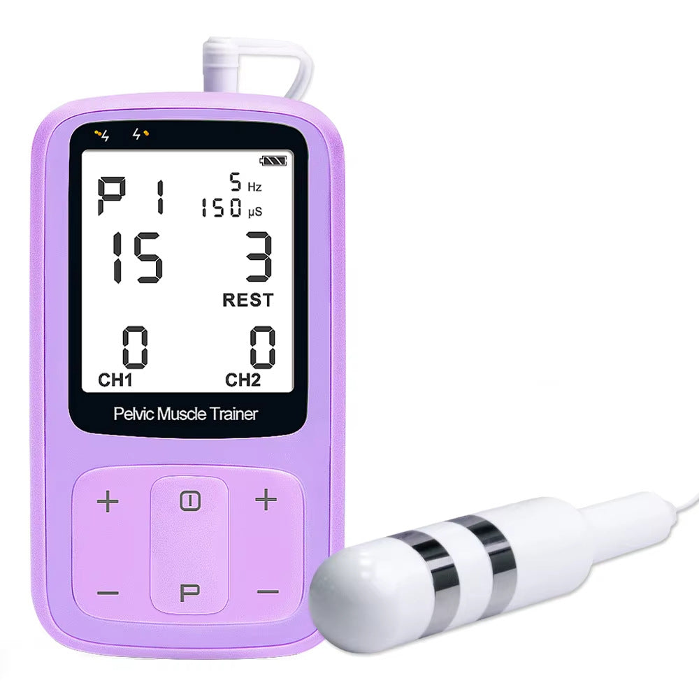 2 Channels 15 Modes Pelvic Muscle Electrical Trainer Kegel E