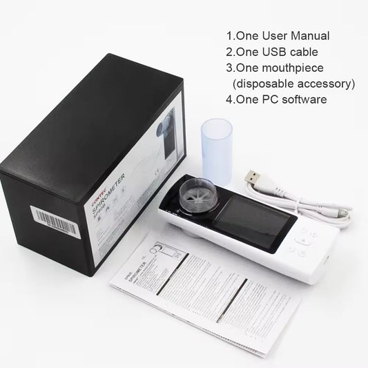 JYTOP SP80B USB CE Color Display Spirometer USB OC Software Spirometry Machine Lung Volumetric Device