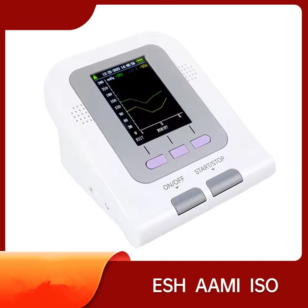 08A CE ESH AAMI ISO BT Medical Portable Blood Pressure Meter Digital Arm BP Monitor