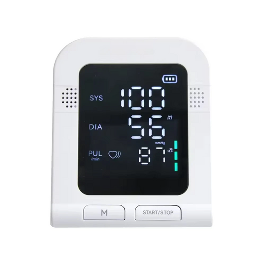 08C LED Electronic Blood Pressure Monitor Home Use Portable