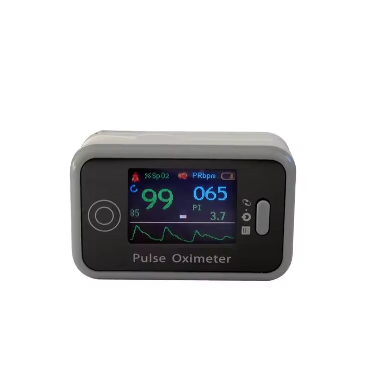 JYTOP CMS50H Portable Oxygen and Pulse Rate Oximeter Finger Oximeter with Color Display CE