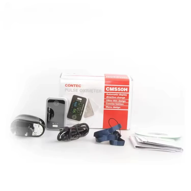 JYTOP CMS50H Portable Oxygen and Pulse Rate Oximeter Finger Oximeter with Color Display CE