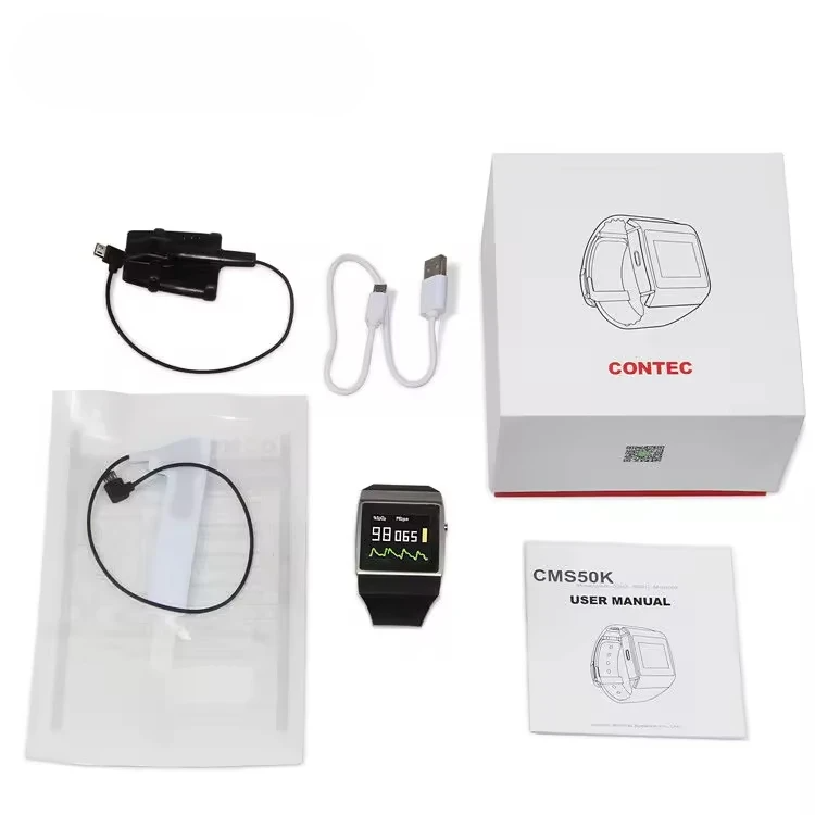 JYTOP CMS50K Telemedicine Equipment Ecg Monitor Smart Pulse Oximeter Watch