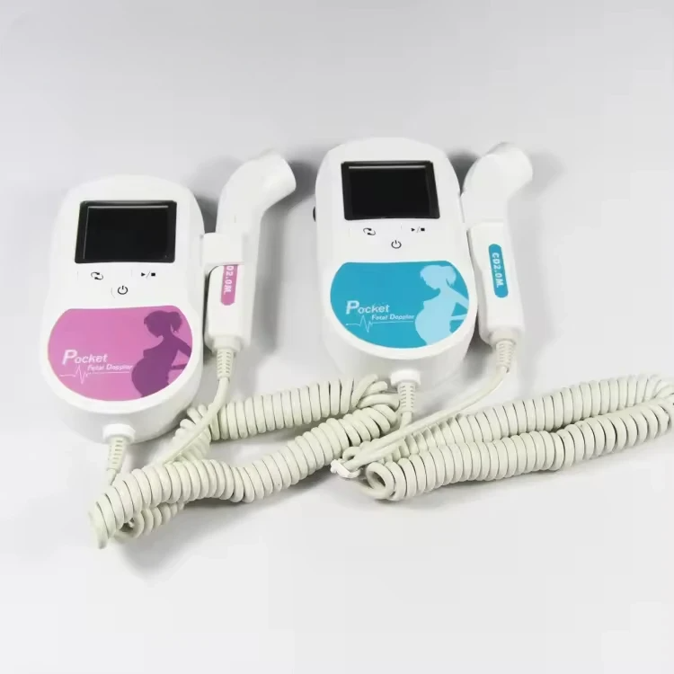JYTOP Professional Pocket Fetus Fetal Doppler Fetal Heart Rate BABY SOUND C1