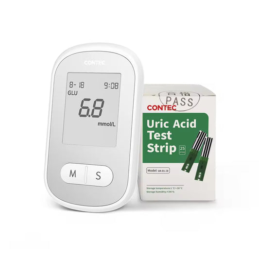 JYTOP CMS20B Multi-function Monitor 2 in 1 Blood Sugar Meter Uric Acid Meter Blood Glucose Meter