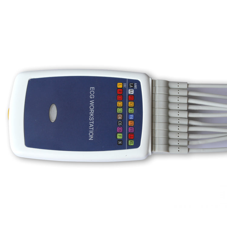 JYTOP ECG8000G CE Certifications Brand New ECG Workstation PC Based 12-lead Analyzer Recorder System