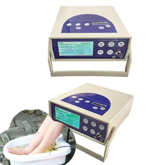 JYTOP The Functions of the Single Ion Detox Pedicure Machine Include Foot Soaking + Belt + Pulse Sheet CE Certification