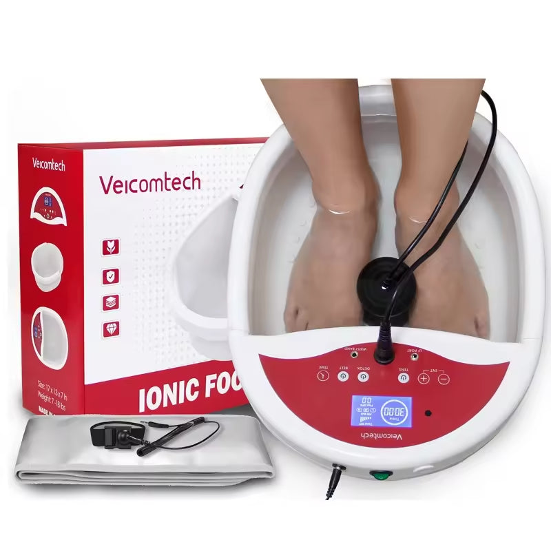 JYTOP CE Certificate Foot Detox Ionic Machine Detox Foot Bath With Infrared Waist Belt