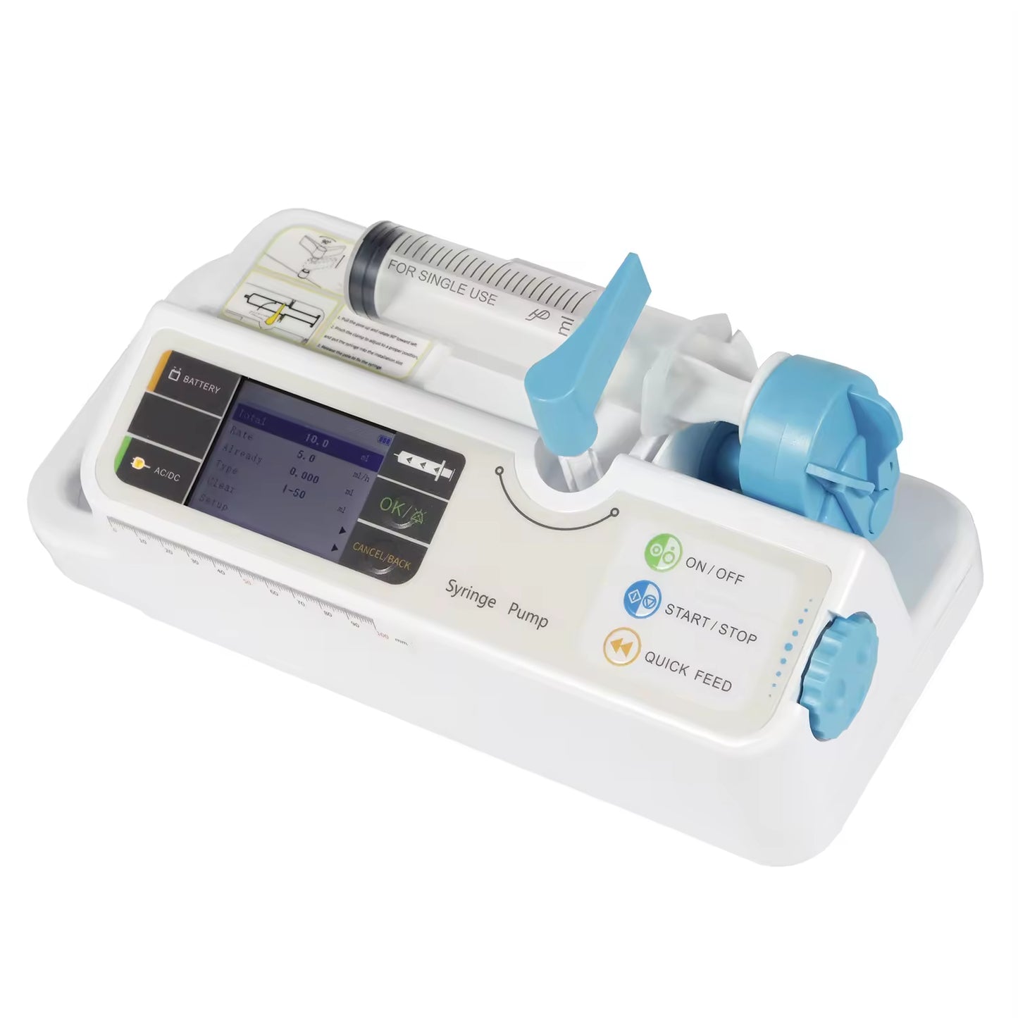 SP950VET Vet Infusion Syringe Pump Veterinary Vet Infusion Pump