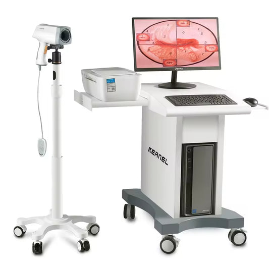 JYTOP KN-2200 Portable Mini Digital Video Colposcope with LED Camera System for Gynecology
