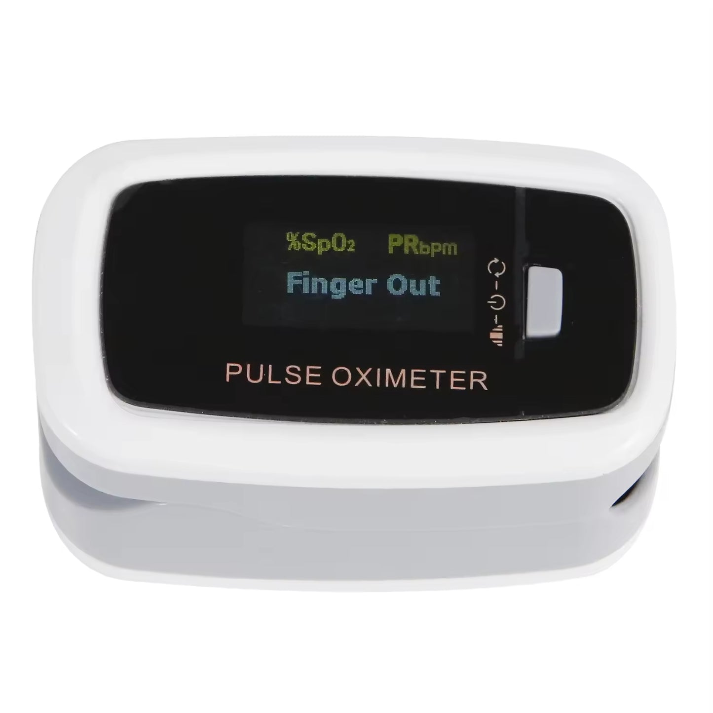 JYTOP CMS50D1 White Screen Finger Pulse Oximeter Blood Oxygen Monitor Oxymetre