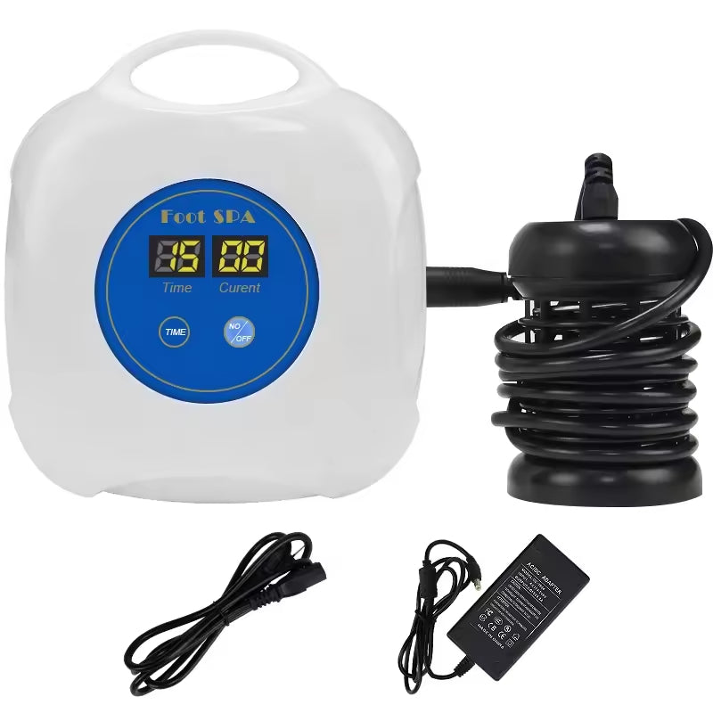 JYTOP Home Use Portable Ionic Detox Foot Spa Machine Mini Ionic Foot Bath Machine With Array