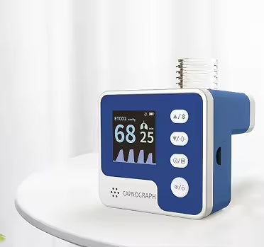JYTOP CA10M Sidestream Capnograph EtCO2 Monitor RESP SpO2 PR CO2 Patient Monitor Alarm