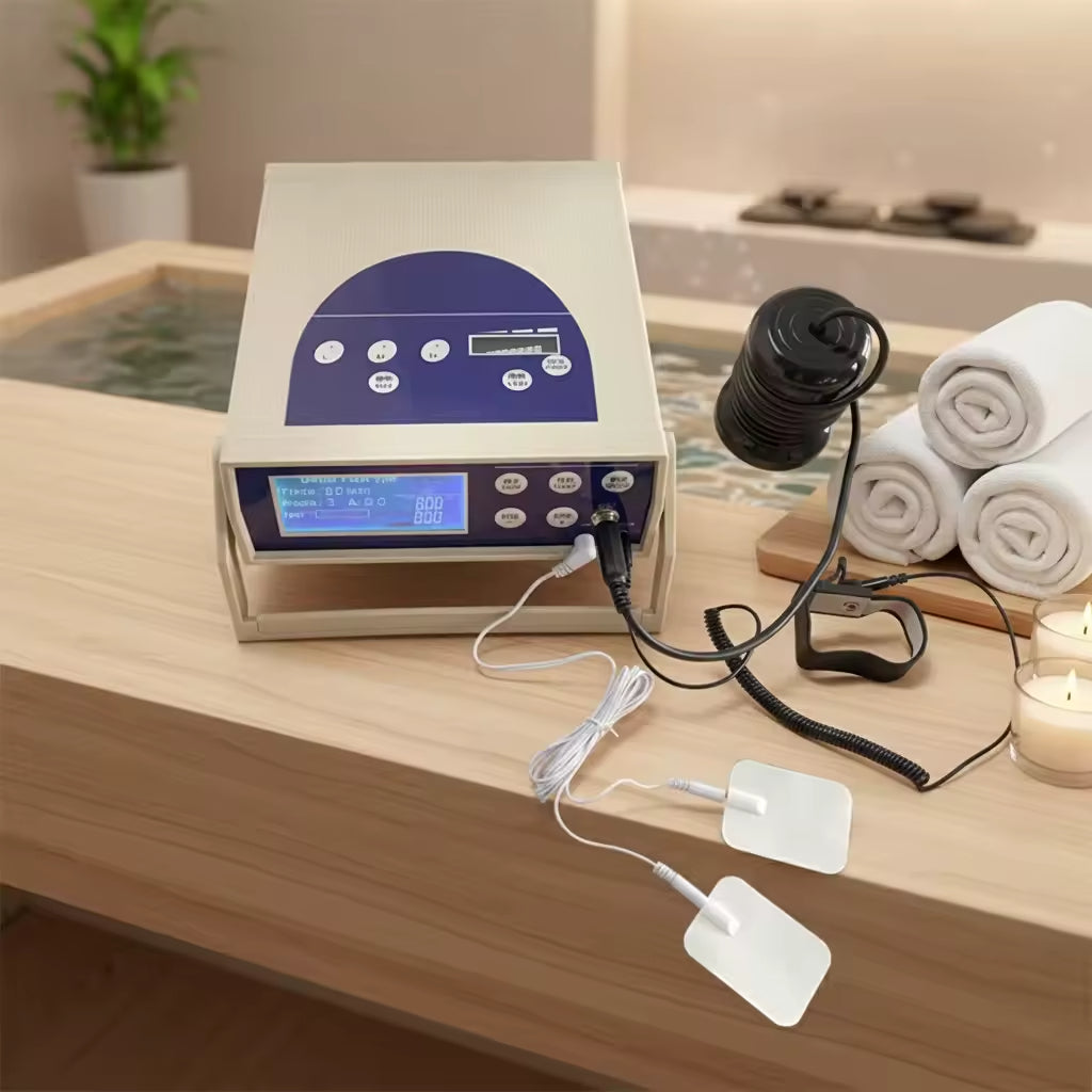 JYTOP The Functions of the Single Ion Detox Pedicure Machine Include Foot Soaking + Belt + Pulse Sheet CE Certification