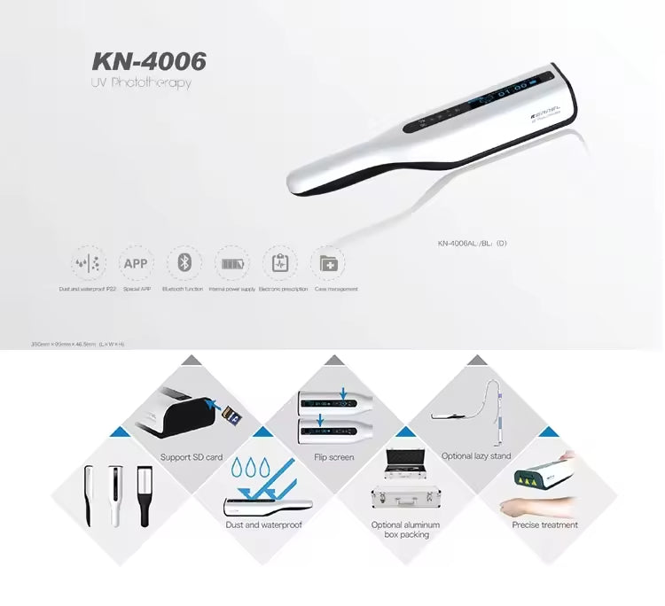 JYTOP KN-4006BL1D Portable Home UVB Wireless Use Device 311 nm Narrowband Uvb Lamp for ATOPIC DERMATITIS